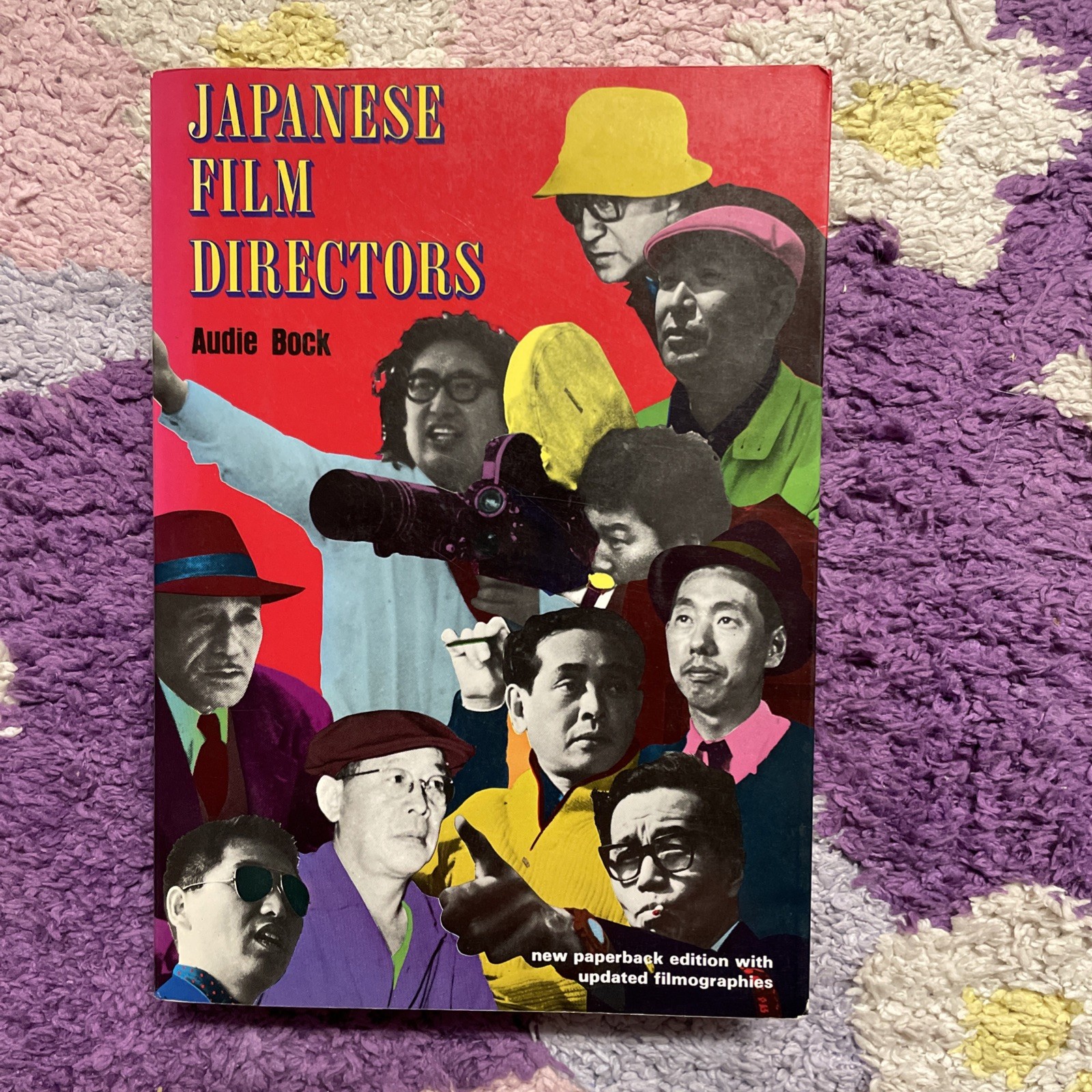 Japanese Film Directors Book by Audie Bock RARE 1985 First Paperback Edition VG+