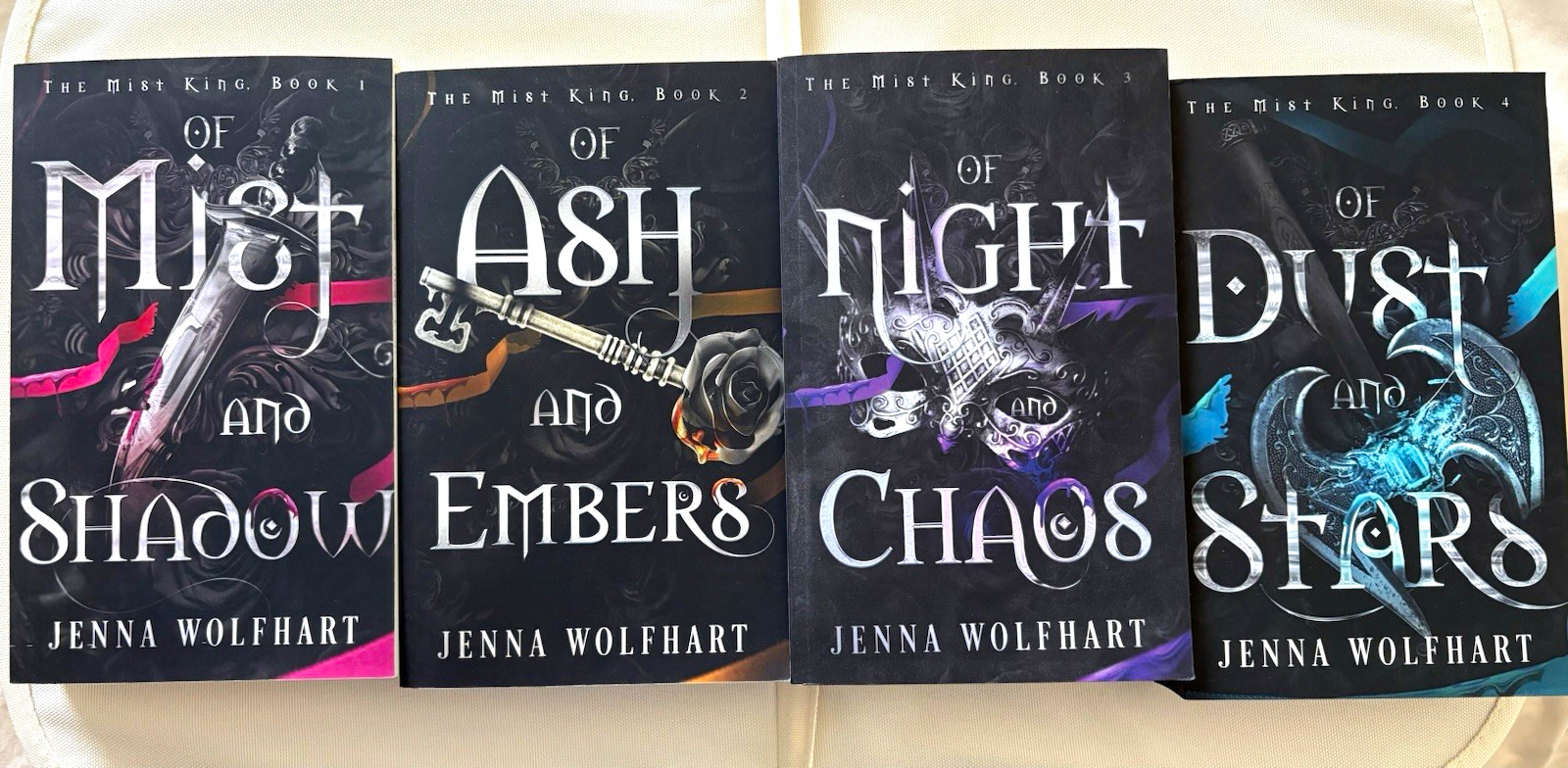 The Mist King Series by Jenna Wolfhart, Books 1-4 (The Complete Series)