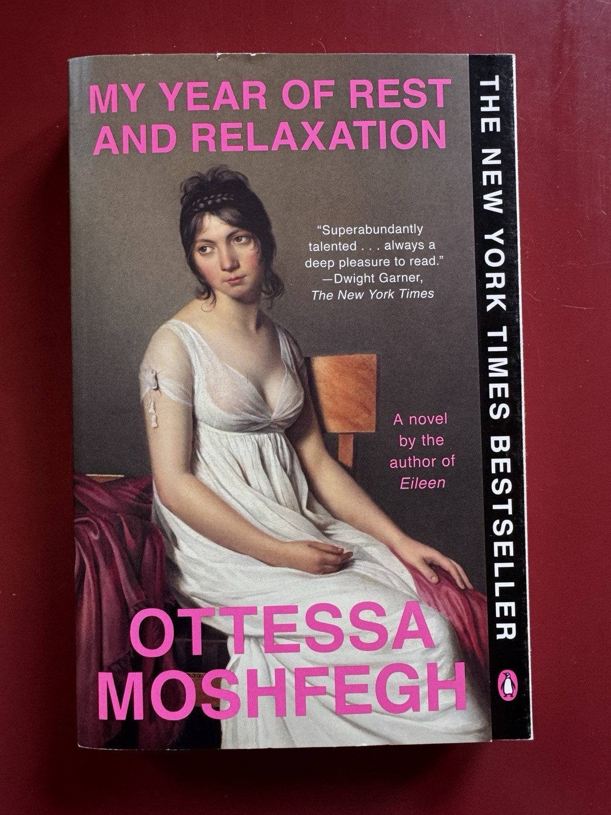 Ottessa Moshfegh My Year of Rest and Relaxation Trade Paperback 2019 Penguin