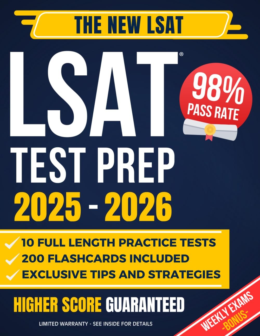 LSAT Test Prep: The Complete Study Guide to Ace the New LSAT with a Proven S…