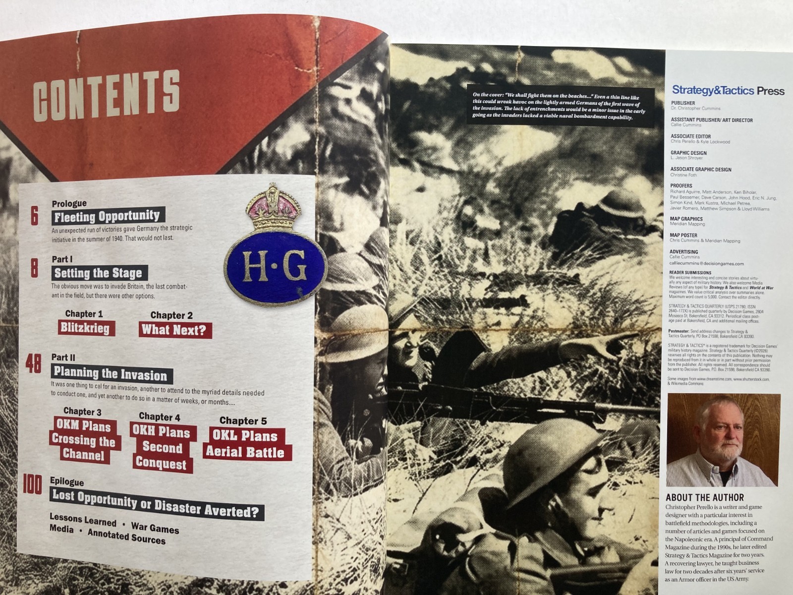 SEALION – PLAN TO INVADE ENGLAND 2026 STRATEGY & TACTICS QUARTERLY Magazine