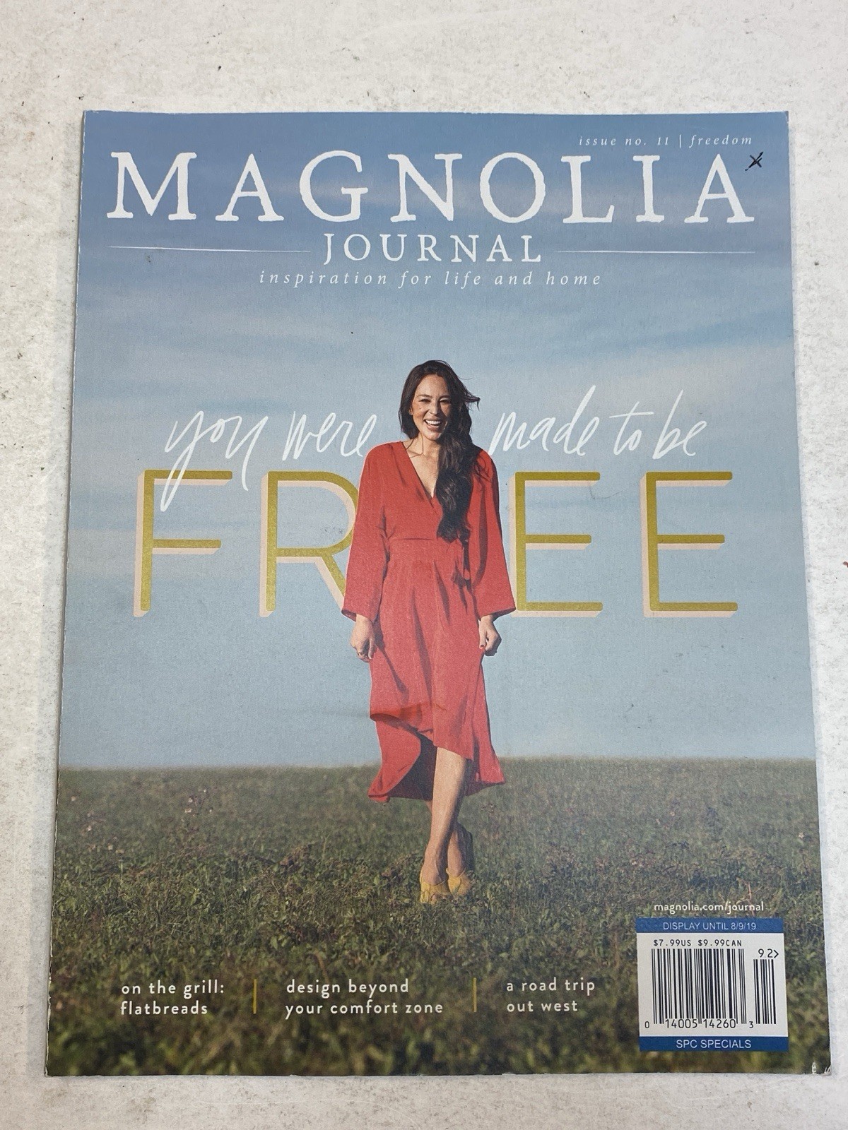 Magnolia Journal Magazine Joanna Gaines Winter 2019 #11 Freedom Flatbread West