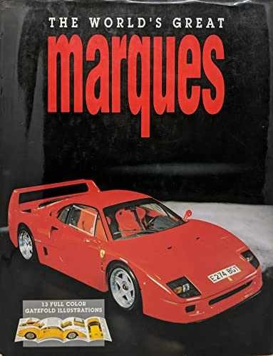The World&rsquo;s Great Marques – Hardcover, by n/a – Acceptable j
