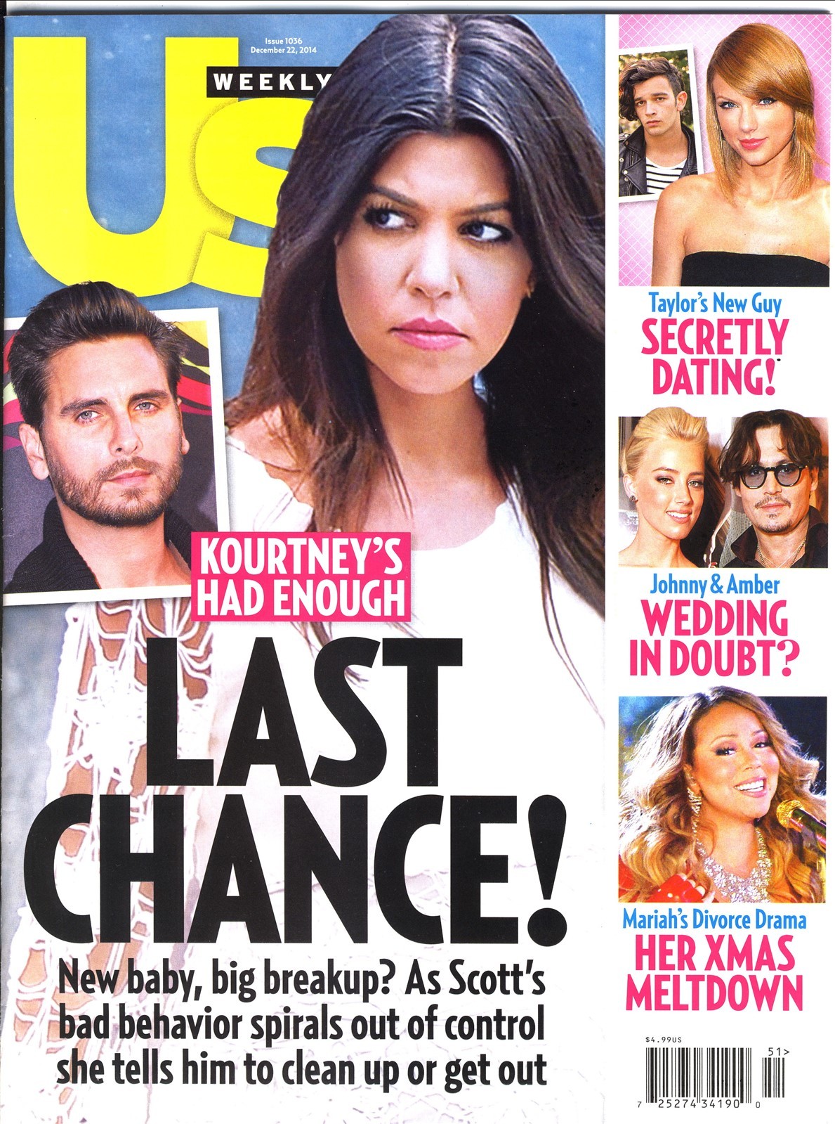 US Weekly Kourtney&rsquo;s Had Enough, LAST CHANCE December 22 2014