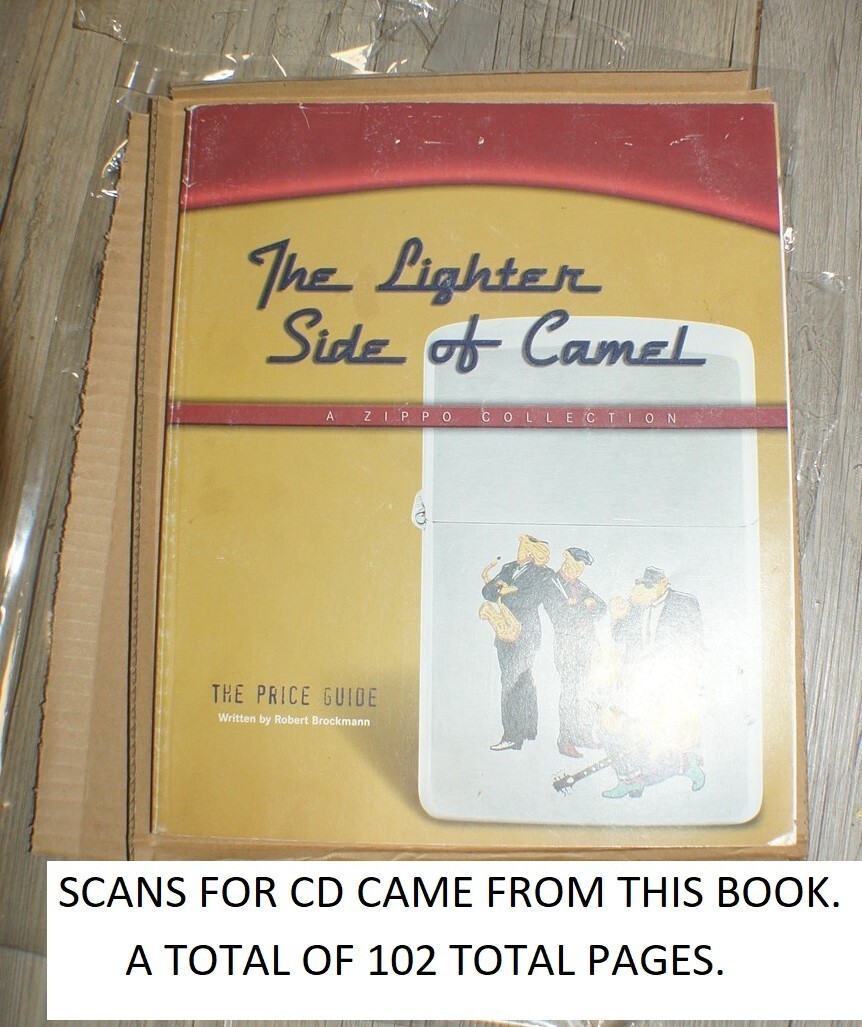 CD COPY The Lighter Side of Camel BOOK by Robert Brockman 102 pages Prototypes