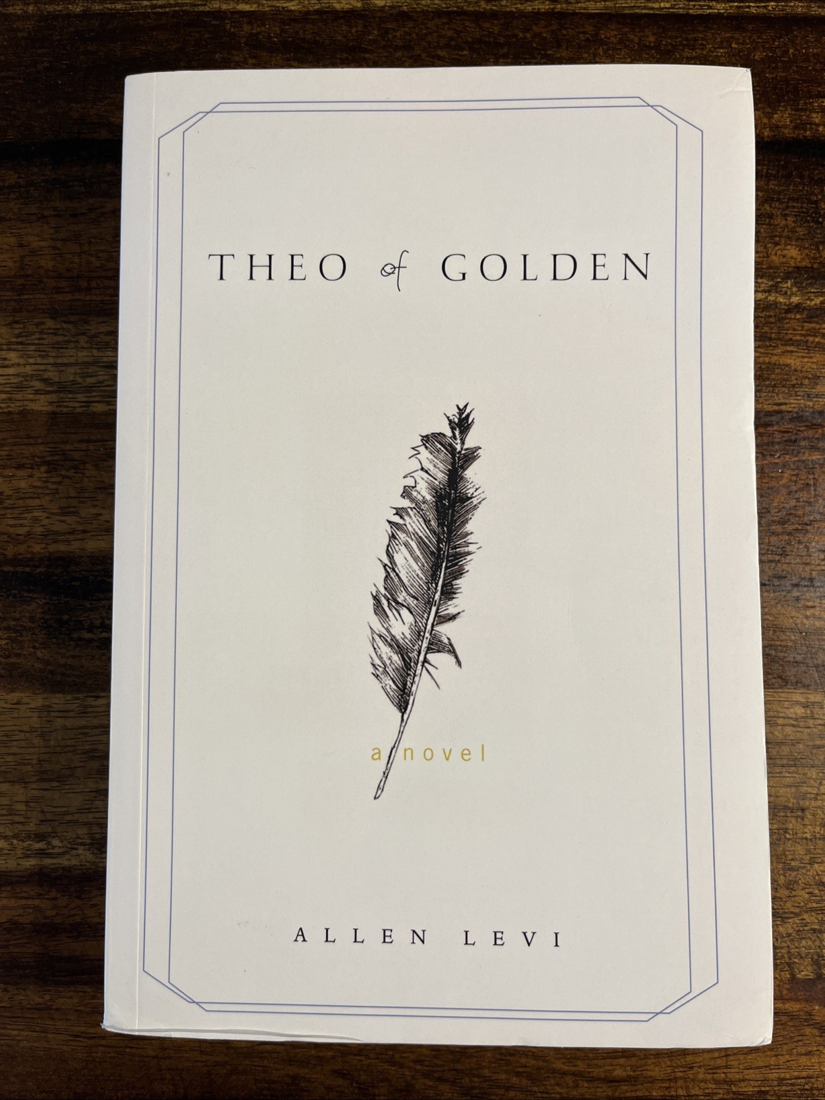 Theo of Golden Allen Levi RARE SELF PUBLISHED True 1st Edition STATED TPB