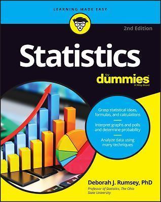 Statistics for Dummies by Rumsey, Deborah J.
