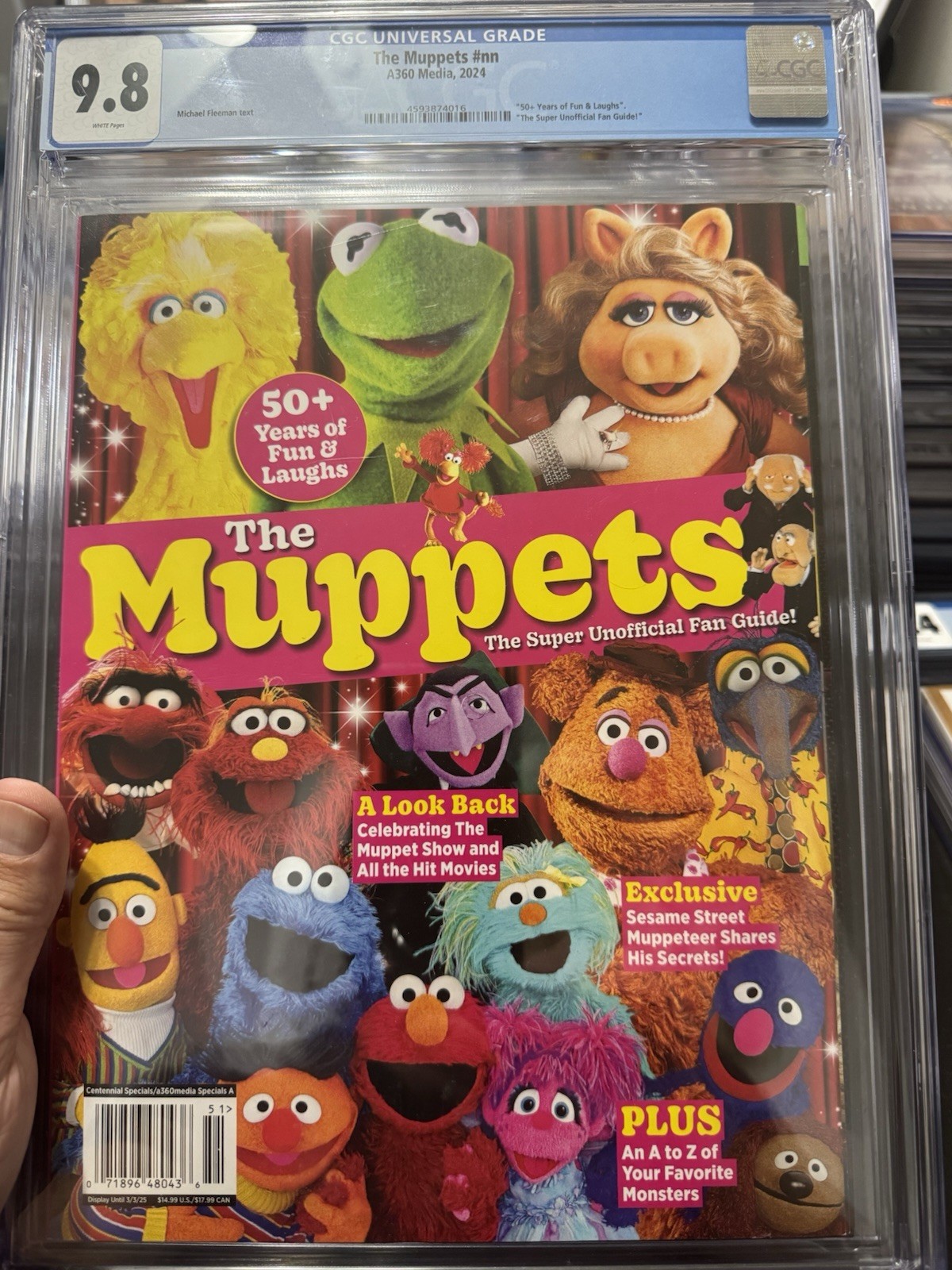 The Muppets 1/1 Graded AMAZING Collectors Item 1/1 In The World🔥