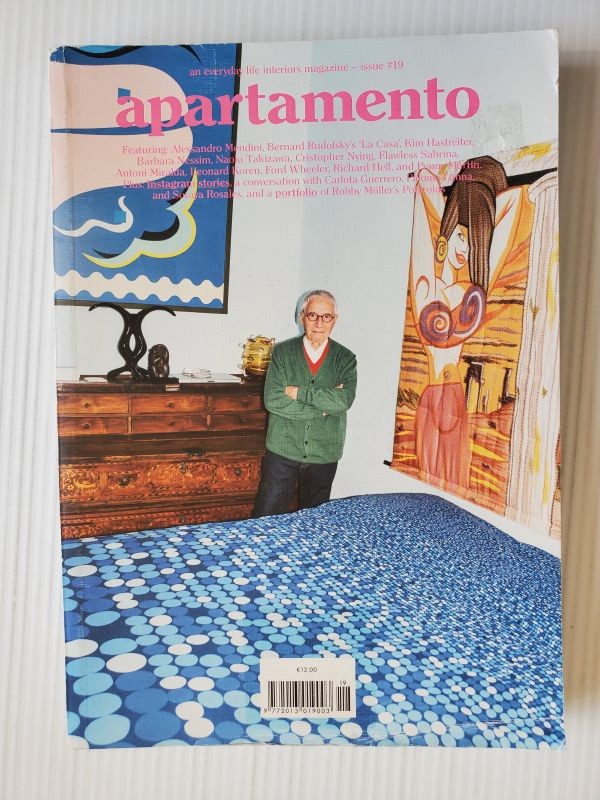 2017 Apartamento magazine #19 Alessandro Mendini Naoki Takizawa Leonard Koren