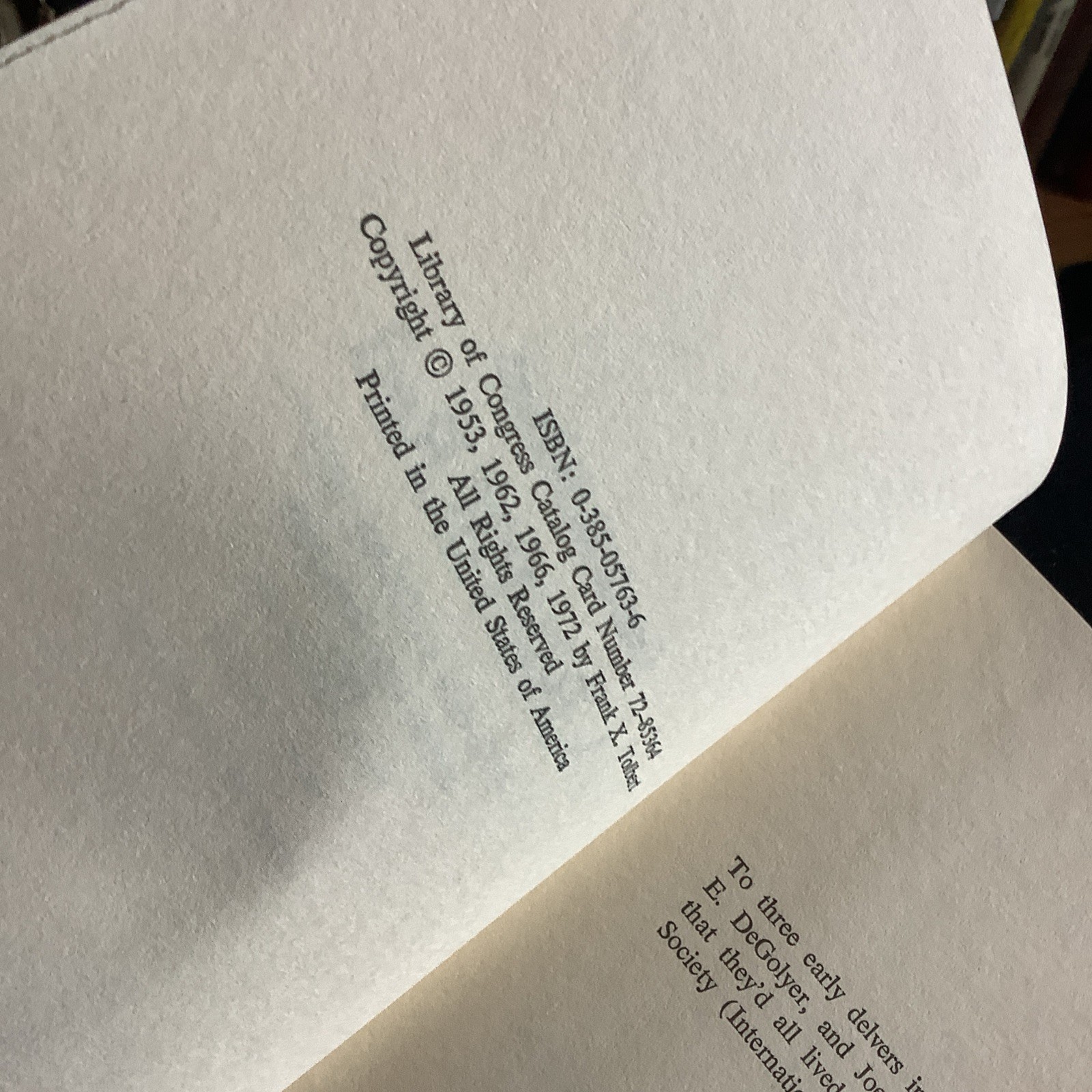 A Bowl Of Red By Frank X Tolbert Hardcover Book Signed.