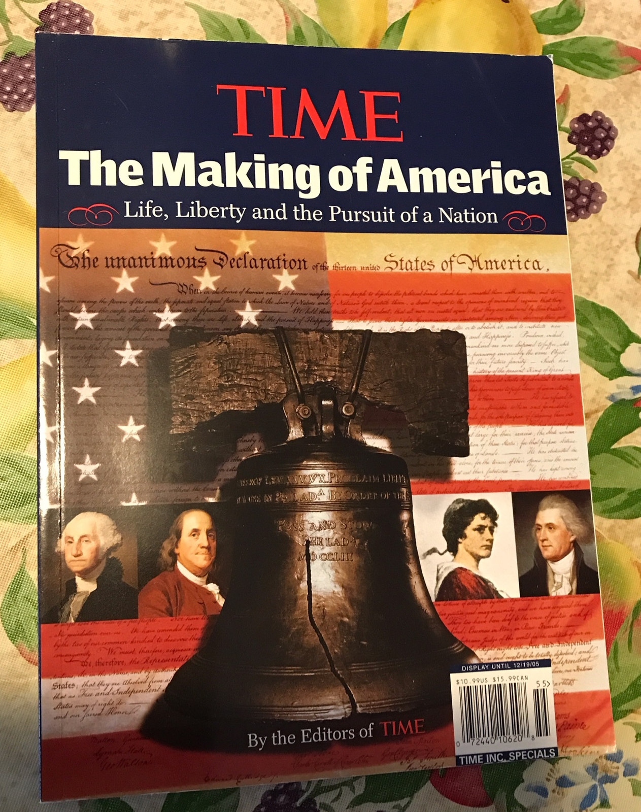 Time Magazine 2005; The Making of America (Illustrated Paperback)
