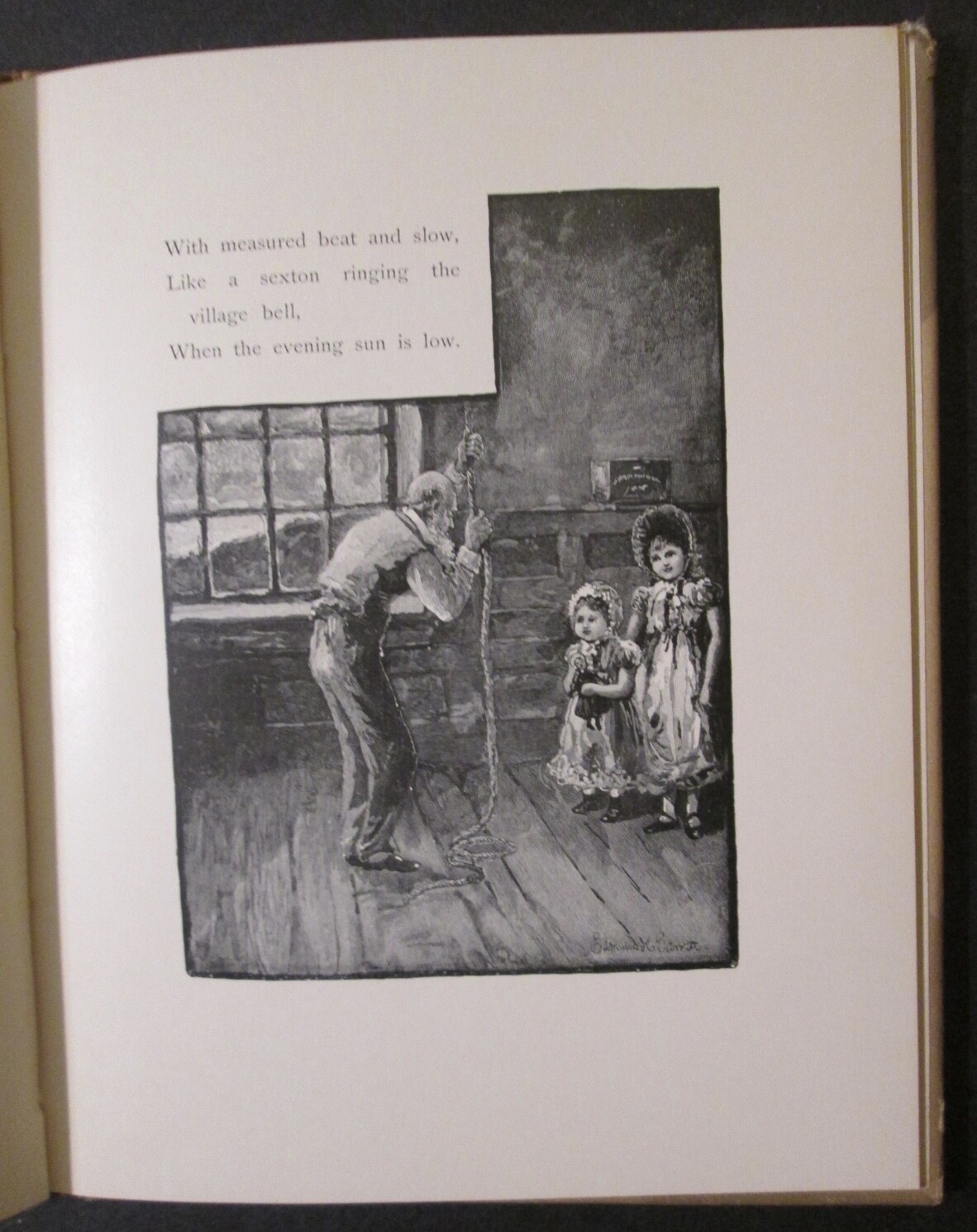 THE VILLAGE BLACKSMITH Henry Wadsworth Longfellow 1889 E.P. Dutton ~ Engravings