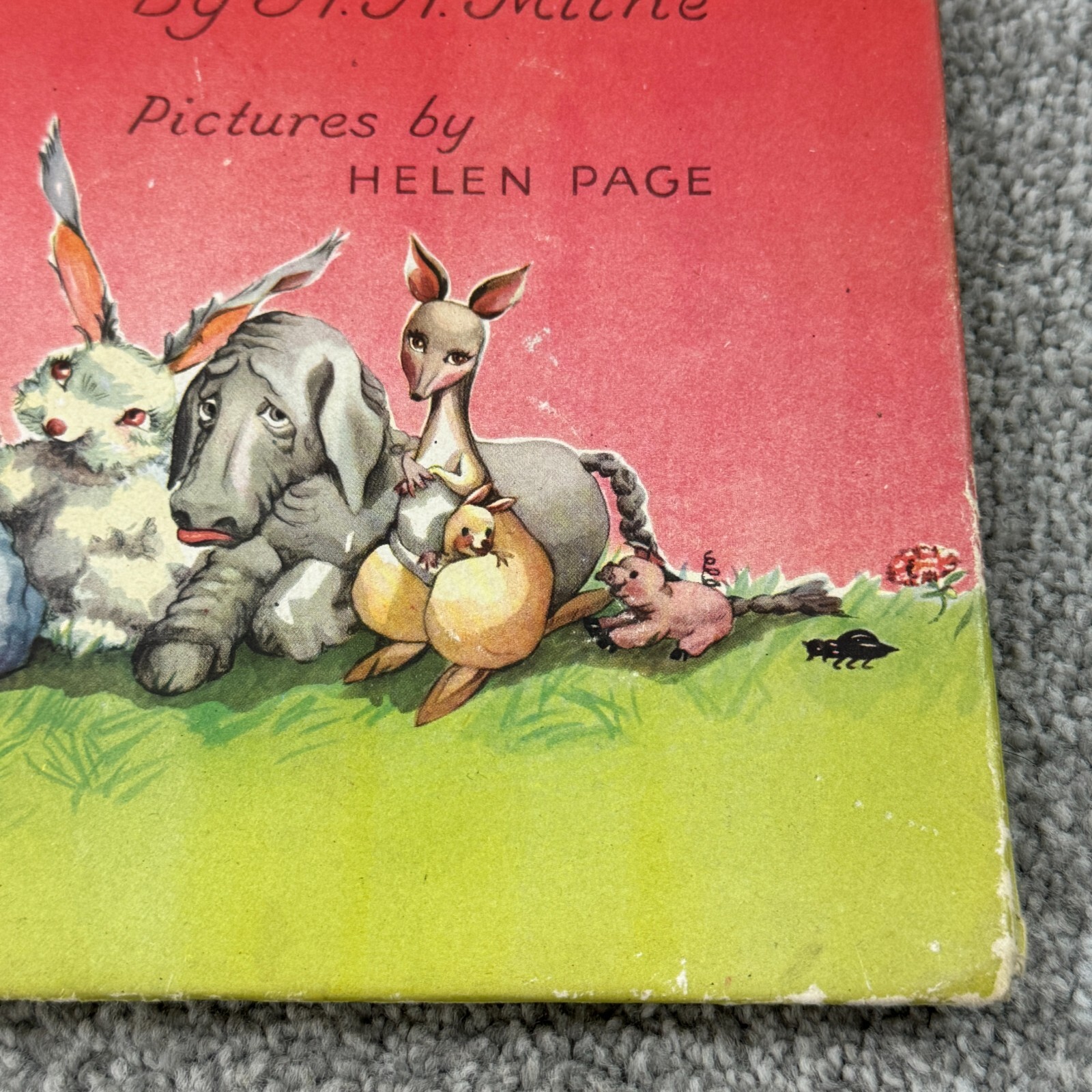 Winnie The Pooh By A. A. Milne 1946 Illustrated By Helen Page Vintage Hardback
