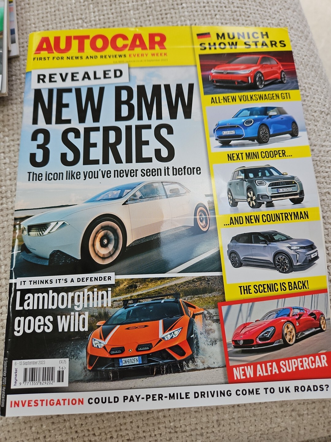 AUTOCAR MAGAZINE 6 September 2023 Issue 6583 317 No 13 Car Magazine BMW 3 Series