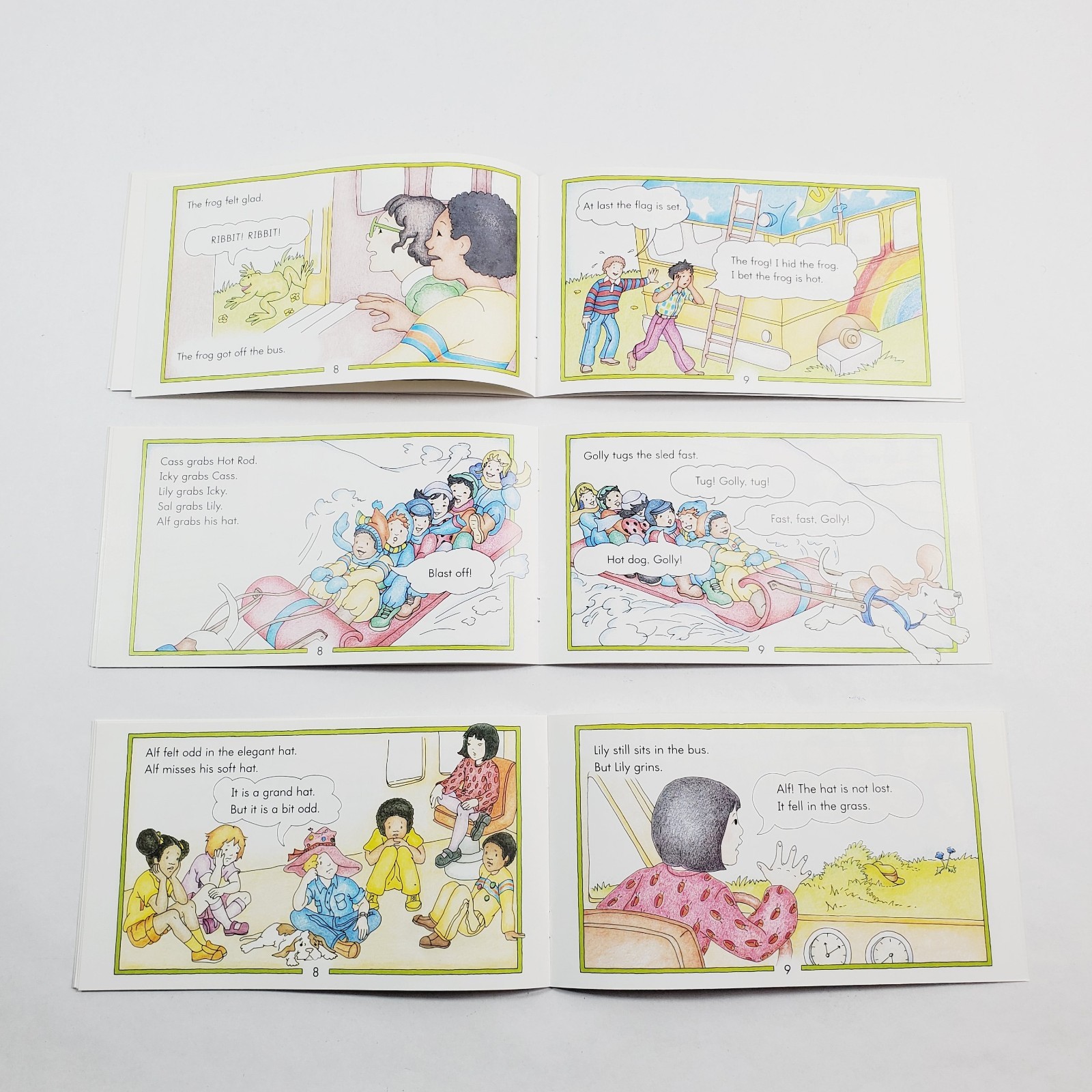 Lot of 10 Kindergarten Superkids Club Challenging Library Units Early Readers