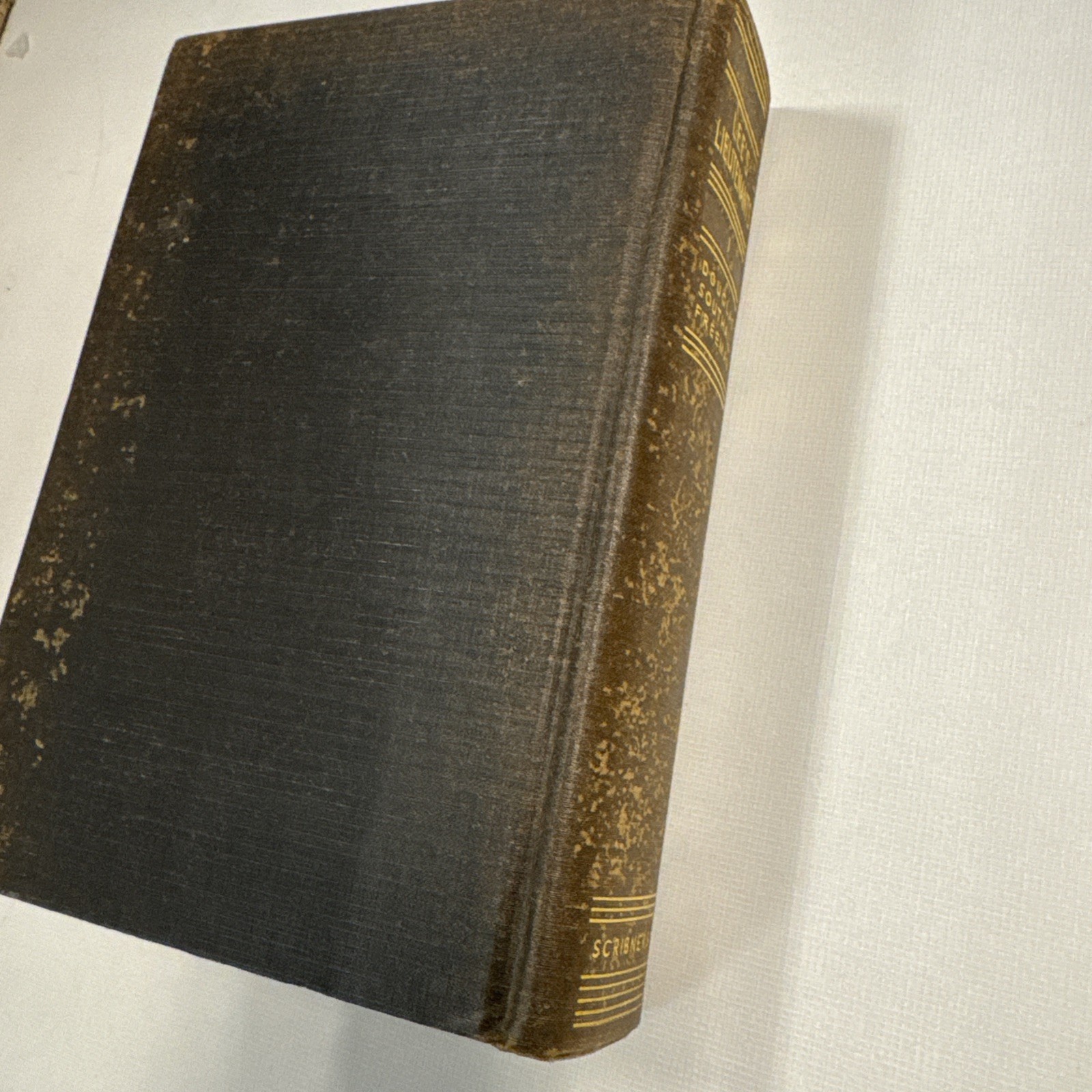 Lee’s Lieutenants by Douglas Southall Freeman 3 Vol, 1st Print, 1942-44 Signed