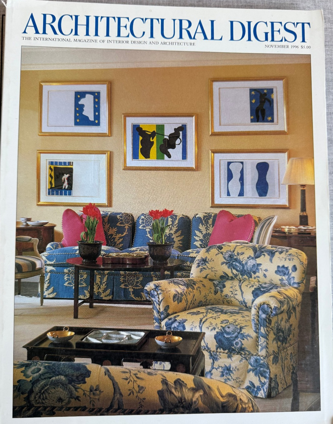 AD Architectural Digest November 1996 Gwathmey Siegel Twin Farms Borana Lodge