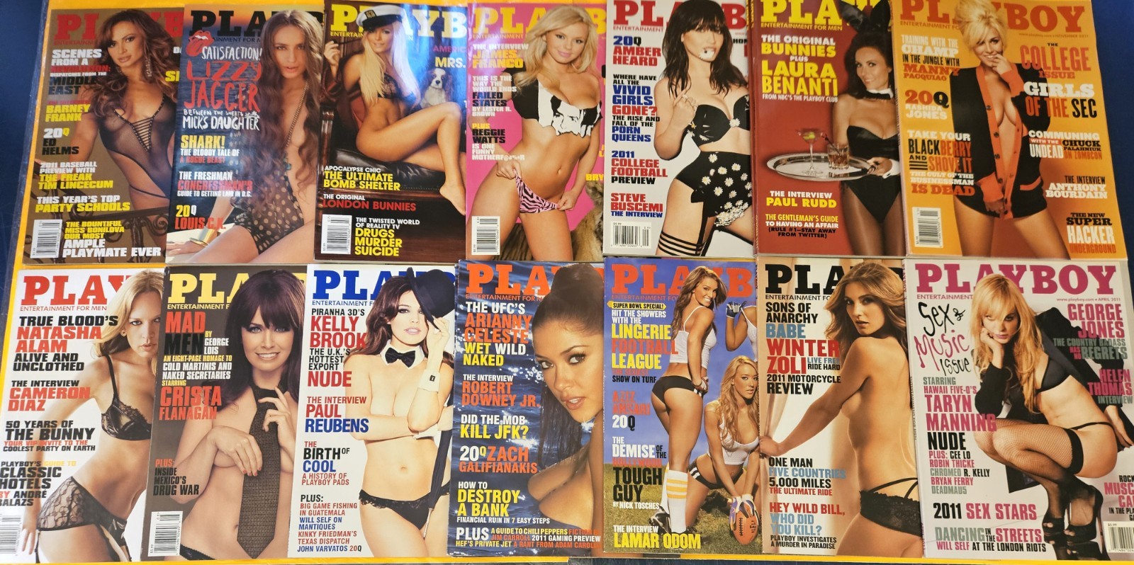 PLAYBOY Magazine Lot – U-PICK (5) 1986-2008 – 1990s 2000s 1980s – VG+