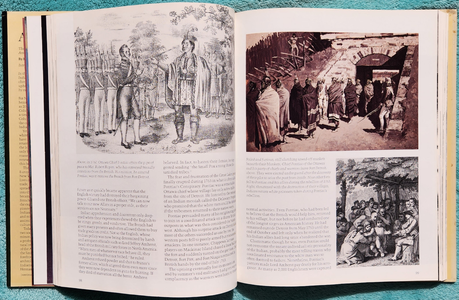 After Columbus Chronicle Of The North American Indians 1990 Hardcover 288 Pages