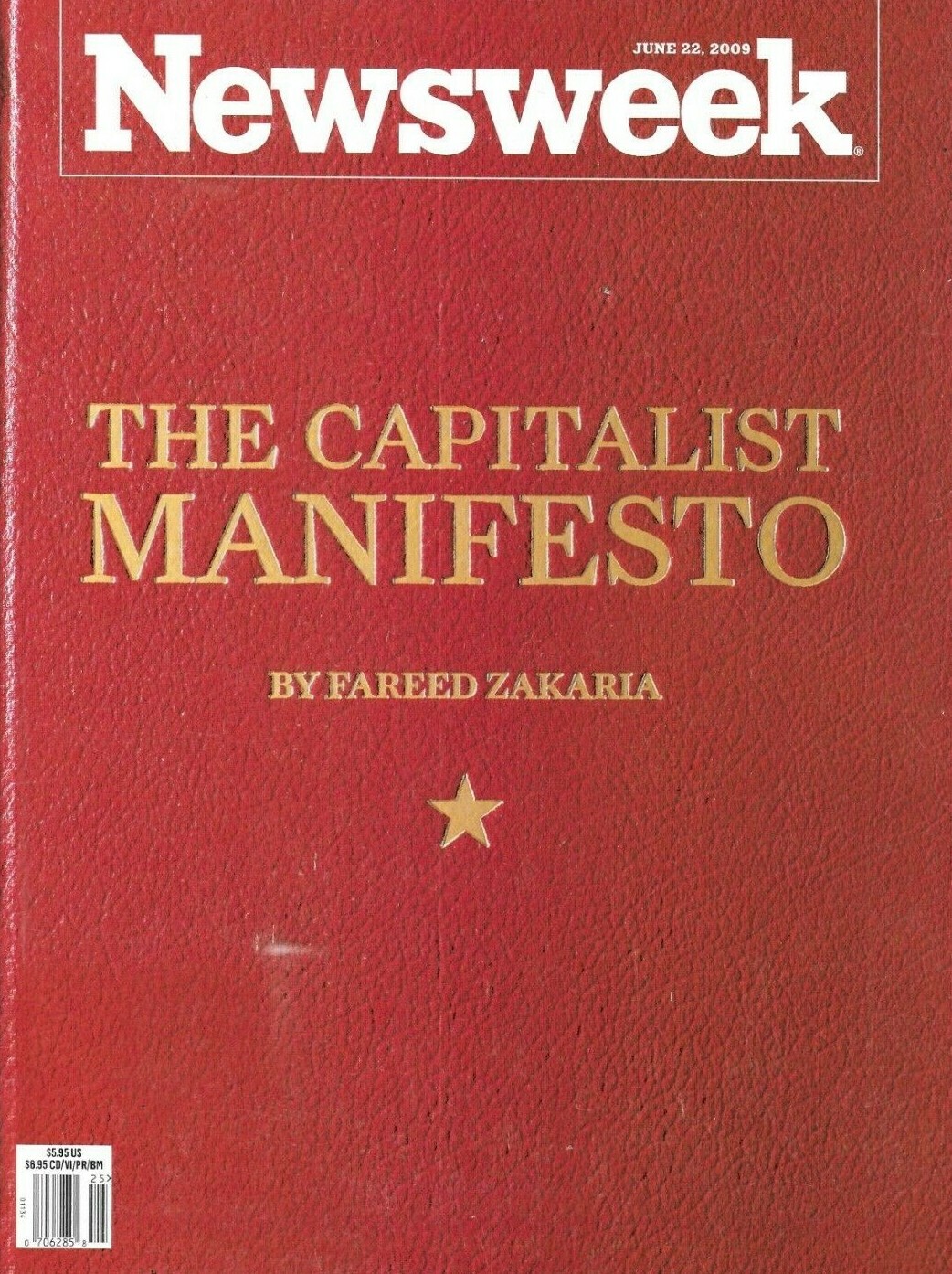 Newsweek Magazine Capitalist Manifesto Ehud Olmert Accidental Slumlord 2009 .