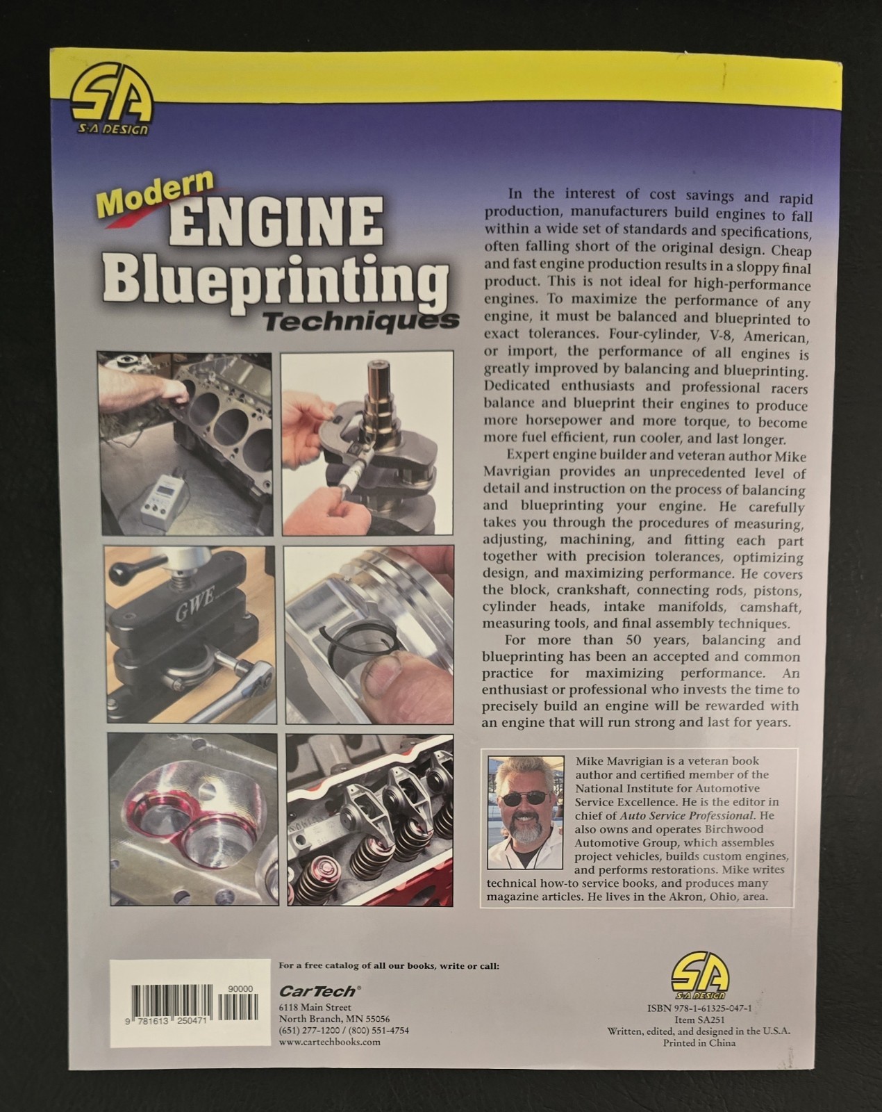 SA251 Modern Engine Blueprinting Techniques A Practical Guide Precision Building