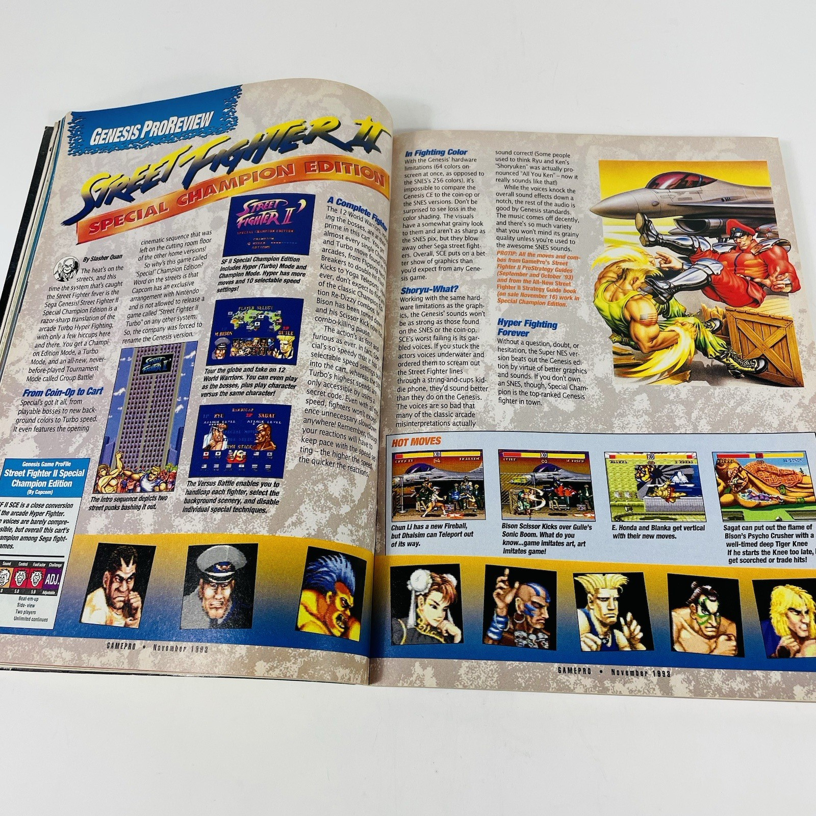 Gamepro Volume 5, #11, November 1993 Sonic Spinball and Sonic Chaos 272 pages