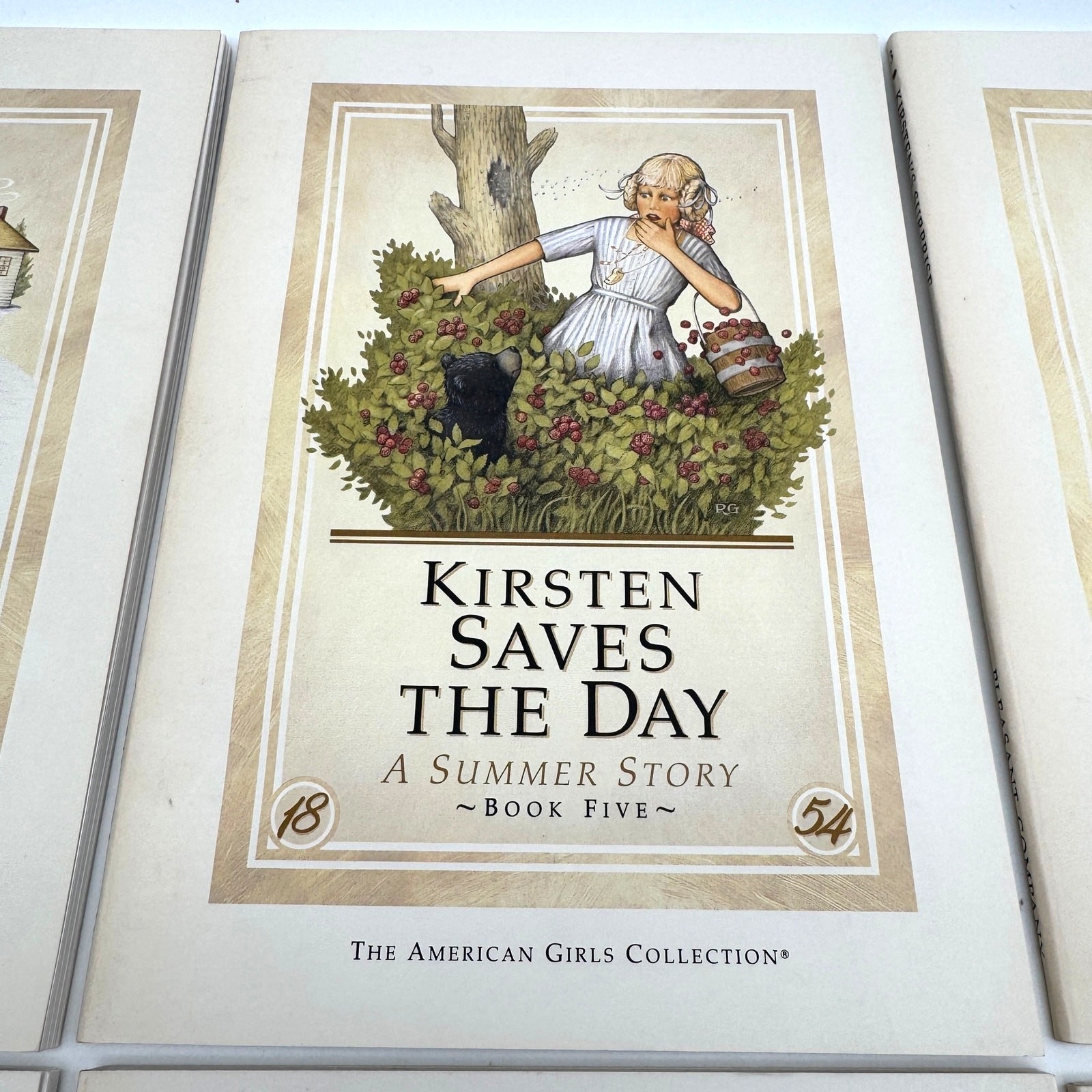 Kirsten an American Girl 6 Book Collection Box Set Complete