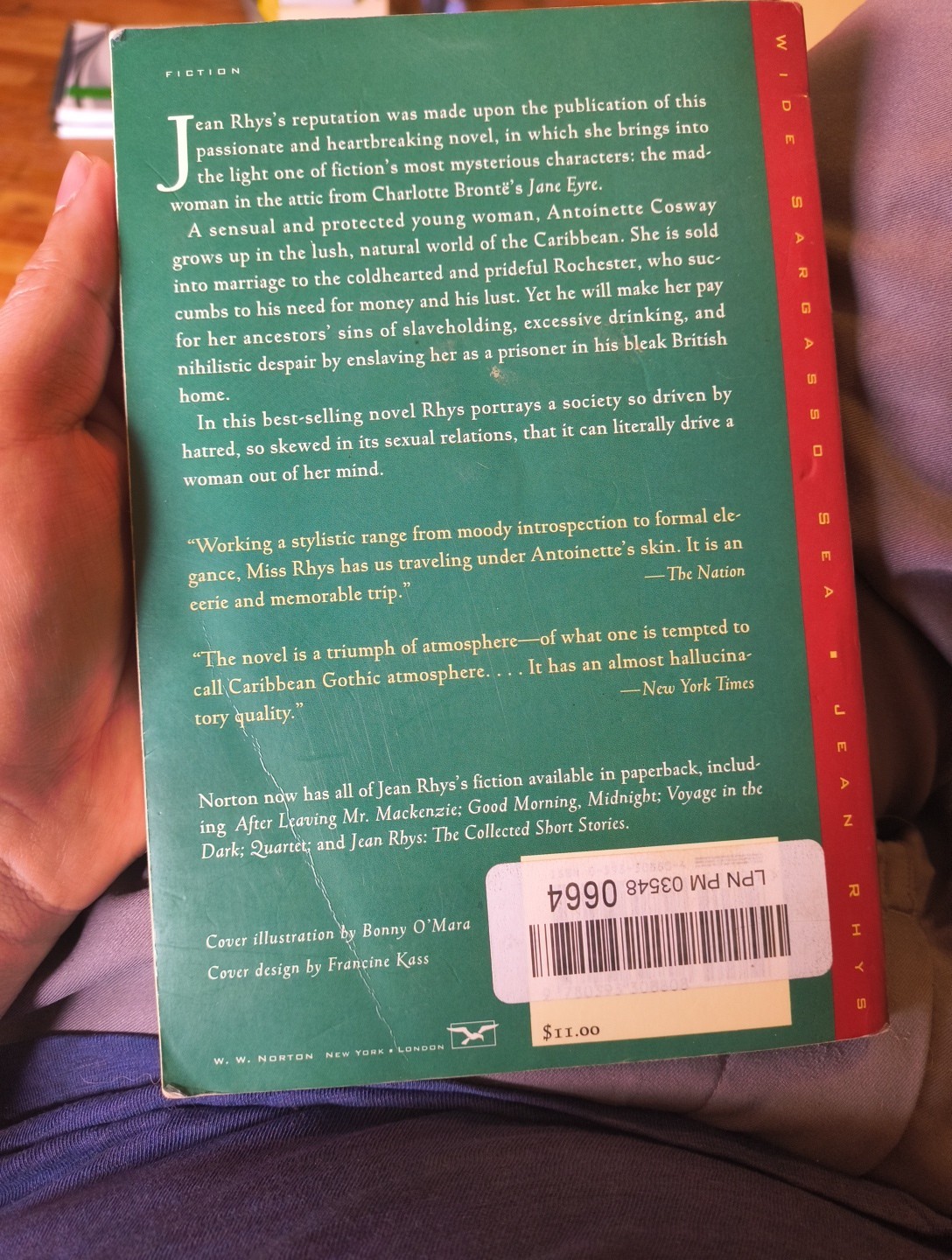 Wide Sargasso Sea by Jean Rhys (1992, Trade Paperback)