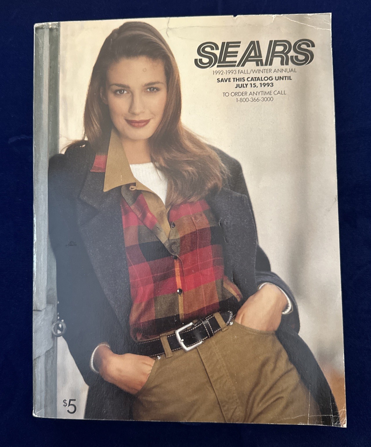 Vintage Sears Roebuck 1992-1993 Fall Winter Annual Catalog 1,640 Pages FREE SHIP