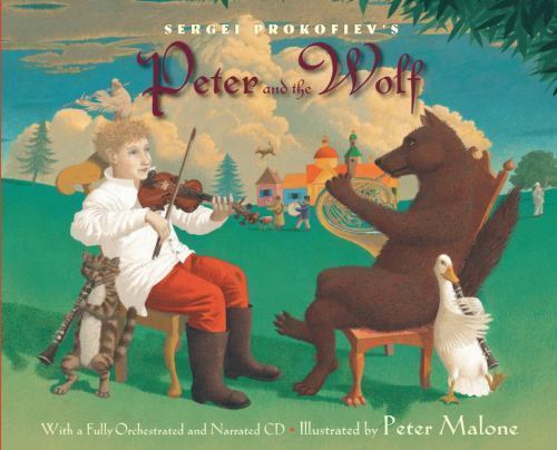Sergei Prokofiev&rsquo;s Peter and the Wolf: With- 9780375824302, hardcover, Prokofiev