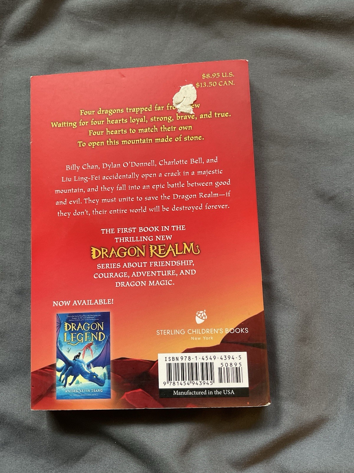 Union Square Publishing Dragon Mountain TPB 2021 Tsang & Tsang Dragon Realm 1