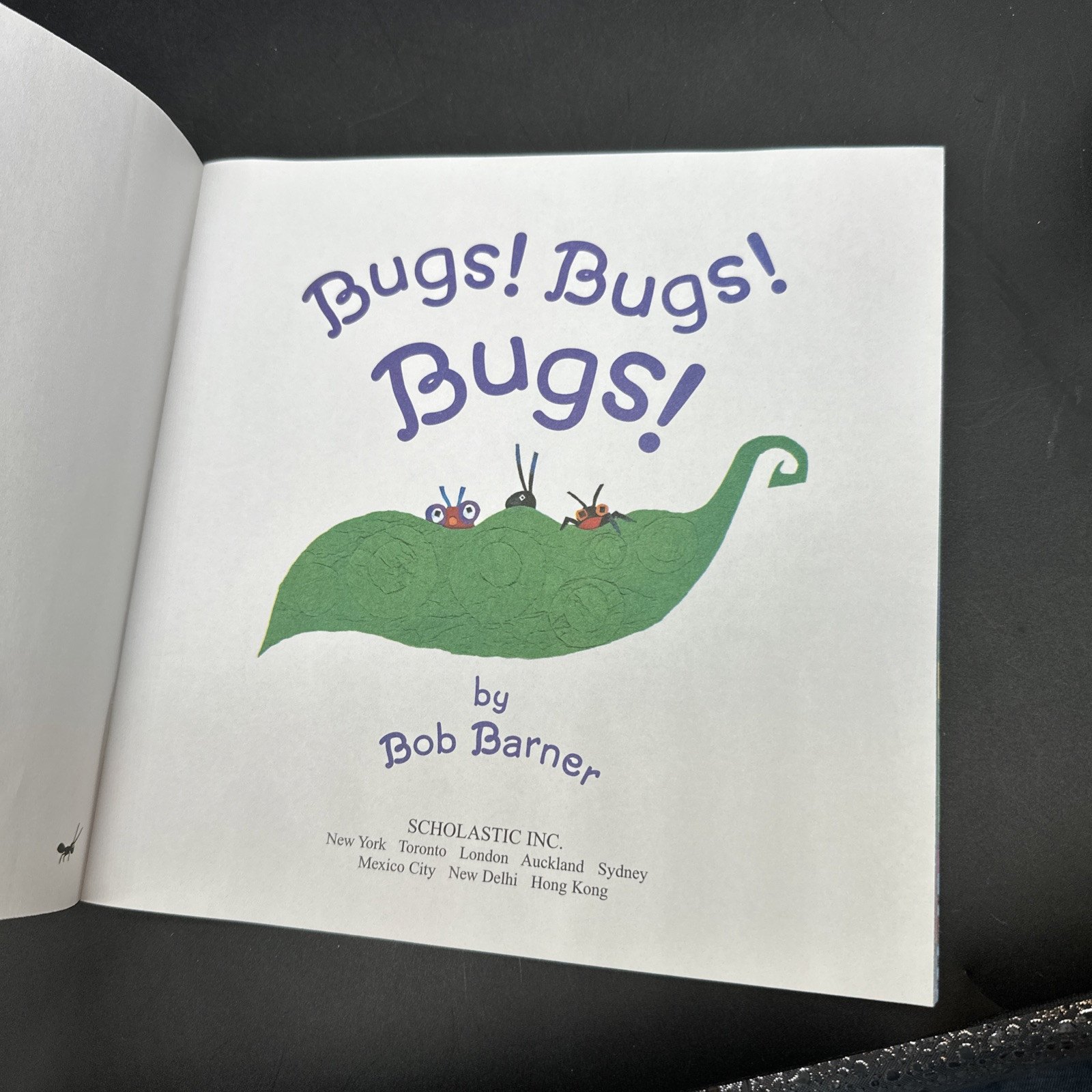 Bugs! Bugs! Bugs! by Bob Barner [Paperback, 32 pages] scholastic