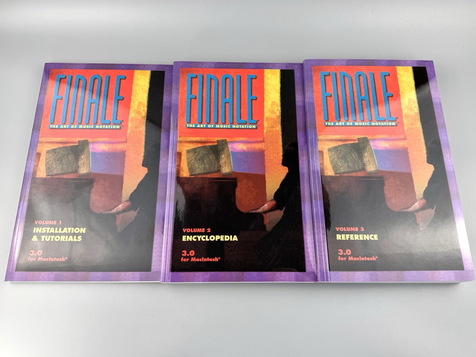 Finale: The Art of Music Notation 3.0 for Macintosh Mac w/ Sealed Disks & Books