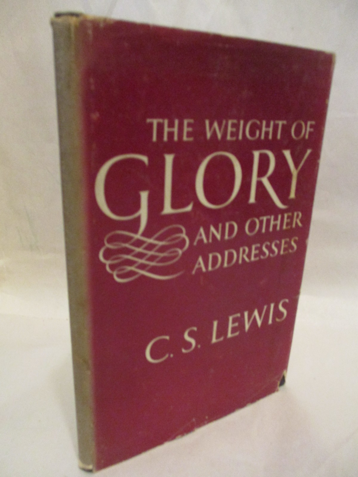 C.S. Lewis &lsquo;The Weight of Glory&rsquo; 1949 first edition HB in DJ