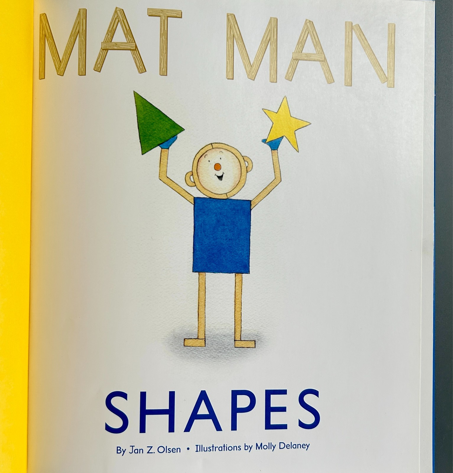Mat Man: Shapes – Jan Z. Olsen – Hardcover – Good