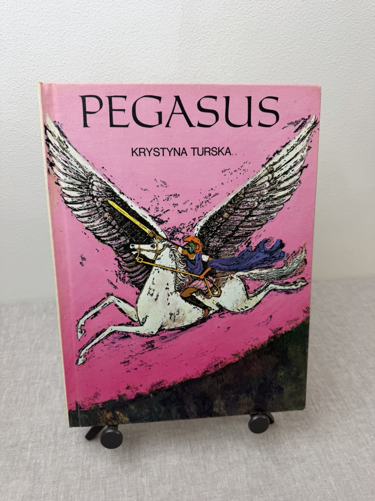 Vtg Pegasus Illustrated Book Krystyna Turska 1970 Franklin Watts Library Edition