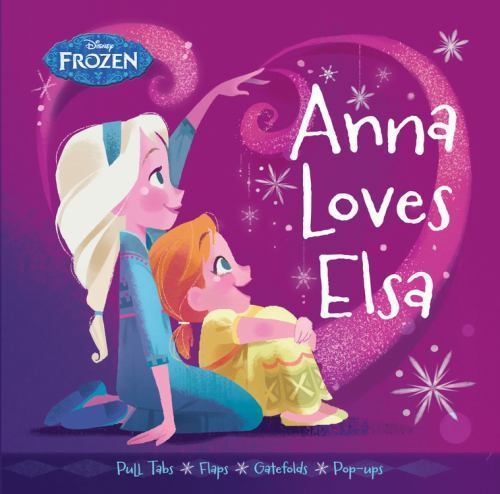 Frozen Anna Loves Elsa (Frozen (Disney Press)) – Board book – GOOD