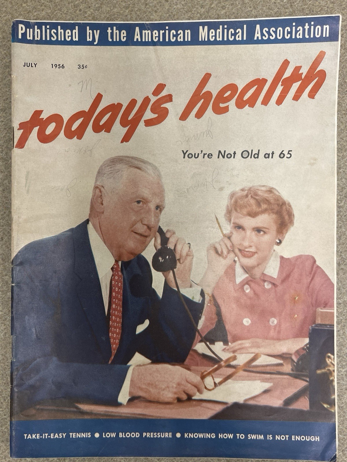 Today’s Health Magazines Lot Of 8 From 1956, Vintage In Good Shape
