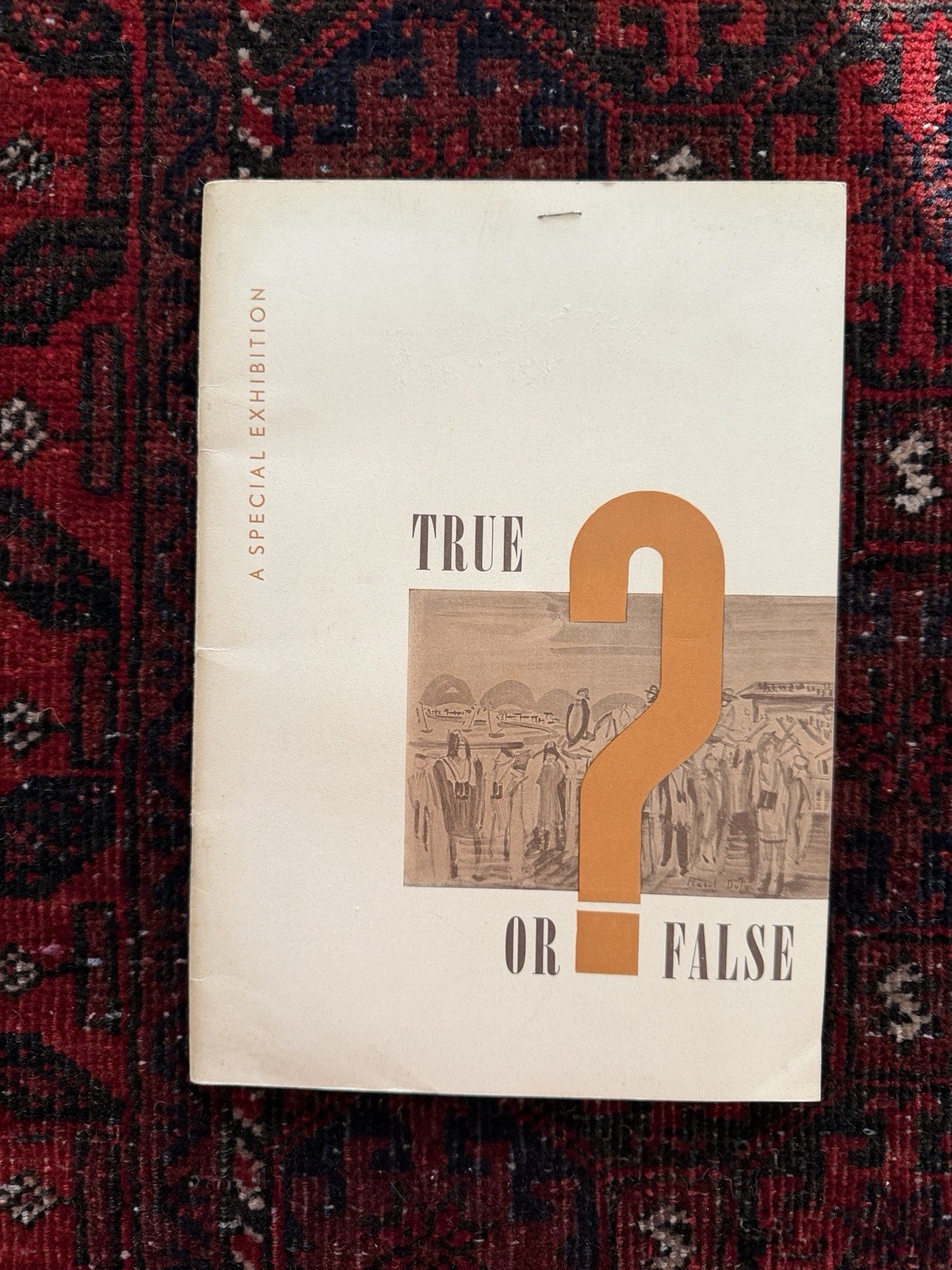 True or False Exhibition Catalog 1953 Corning Museum Glass Stedelijk Art
