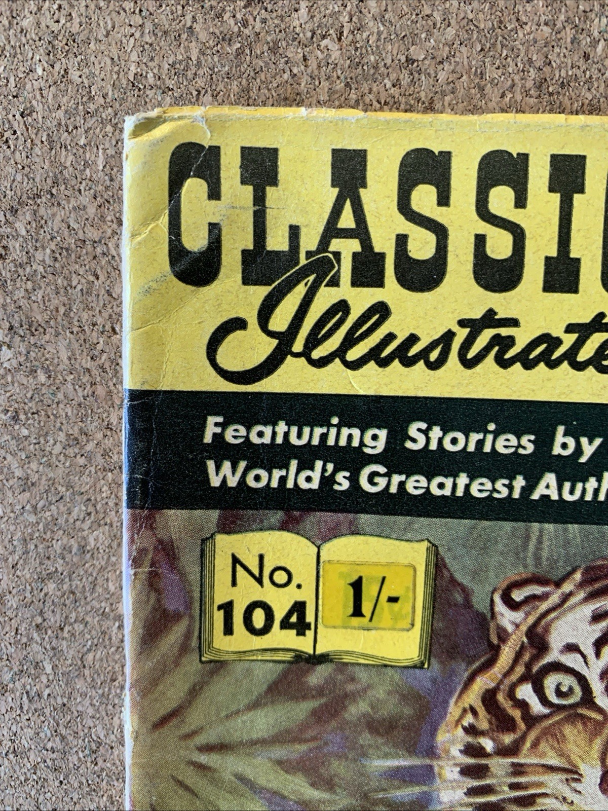 Classics Illustrated #104 Bring &lsquo;Em Back Alive FN+ 1963, 48 pages