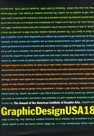 Graphic Design USA 18: The Annual of the American Institute of Graphic Arts