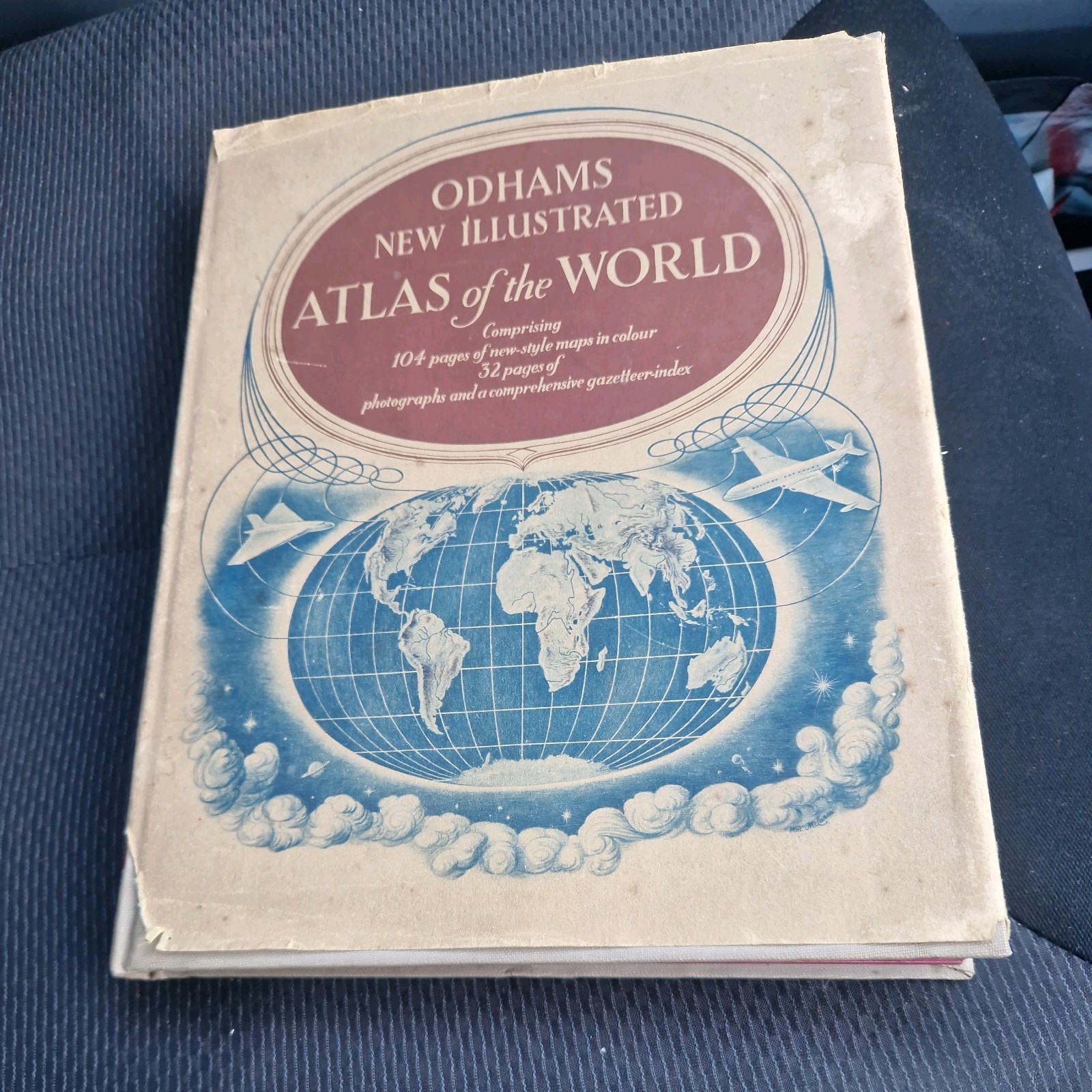 Odhams « New Illustrated Atlas Of The World » 1957. h4