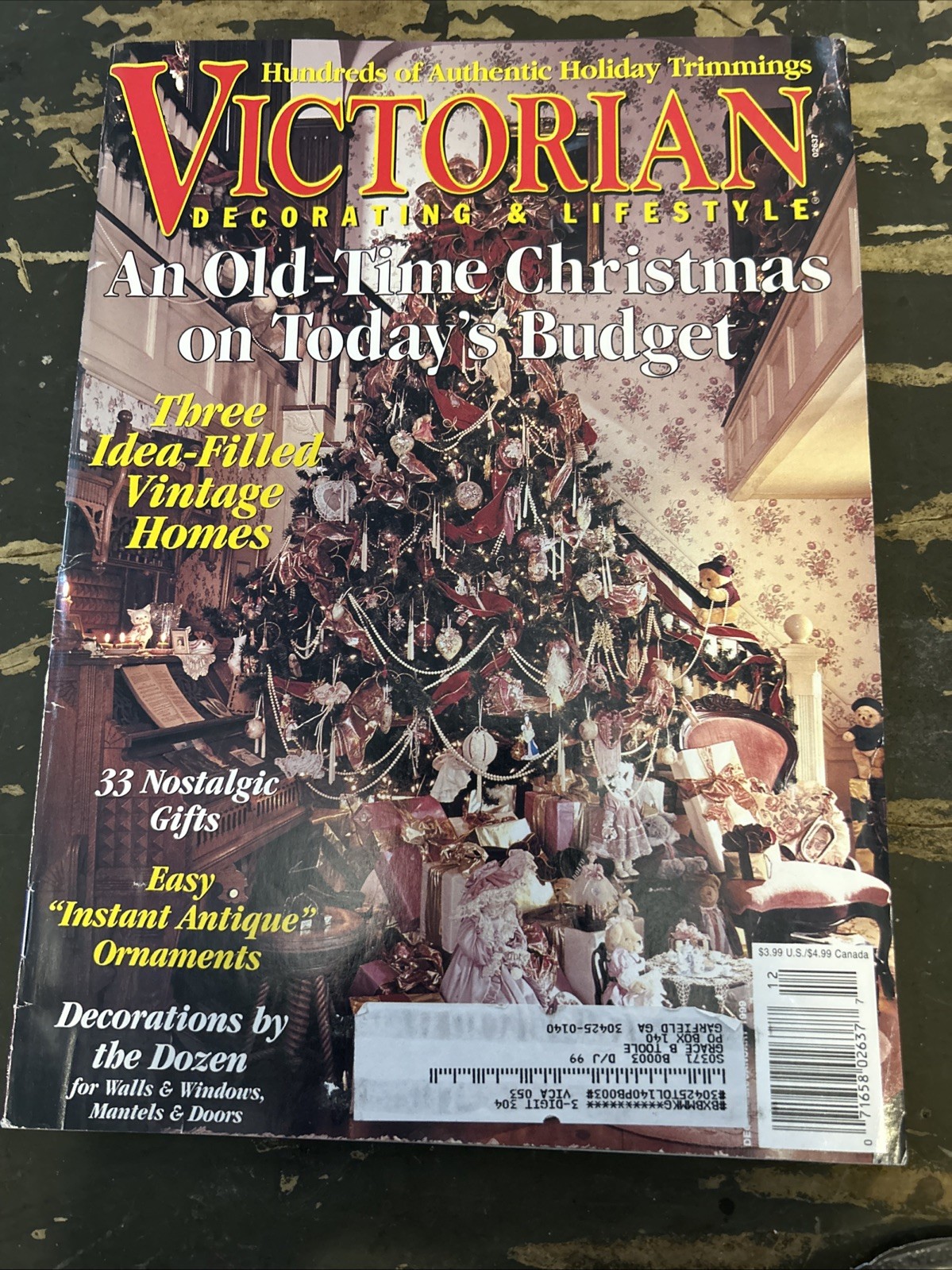 Victorian Decorating & Lifestyle Magazine – 1999 Dec/January, Vol. 10 No. 5 K47