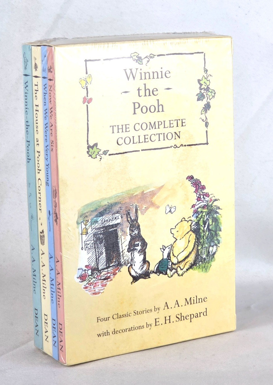 Winnie the Pooh the Complete Collection 4-Bk Set by A. A. Milne *New Sealed*
