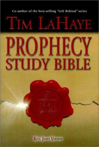 Prophecy Study Bible by Tim Lahaye (2000, Hardcover)