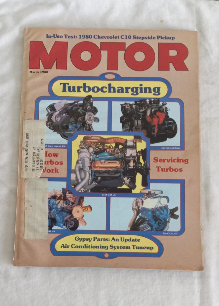 MOTOR Magazine March 1980 102 Pages Great Car repair Tips