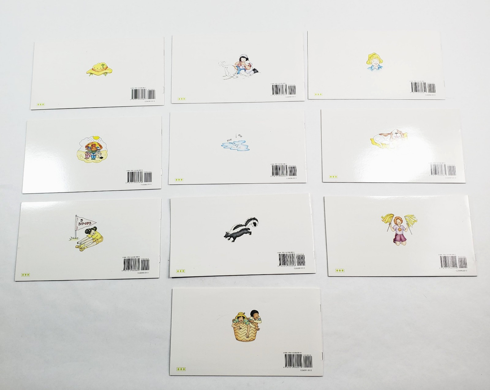 Lot of 10 Kindergarten Superkids Club Challenging Library Units Early Readers