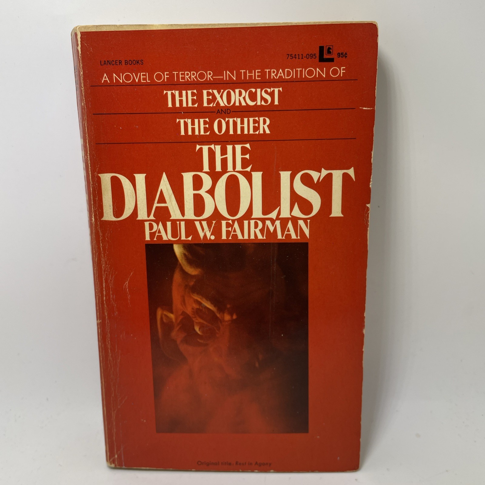 The Diabolist Paperback Paul W Fairman First Edition Terror