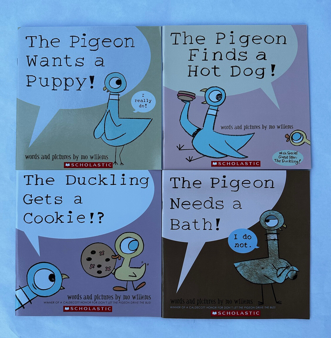 Don&rsquo;t Let the Pigeon Drive the Bus! Mo Willems Children’s Books Lot 4