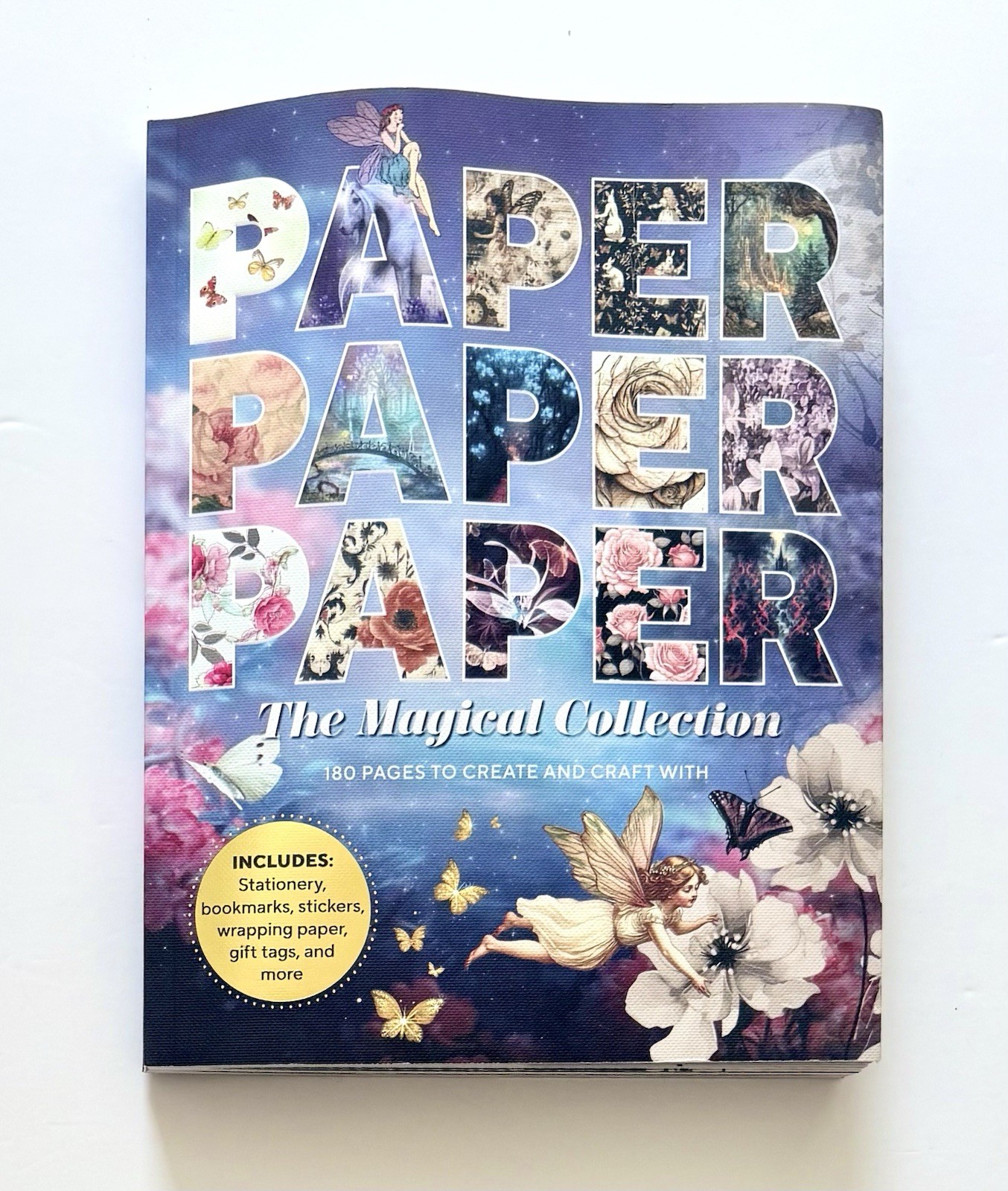 PAPER PAPER PAPER MAGICAL COLLECTION BOOK 180 Pages To Create And Craft 2025